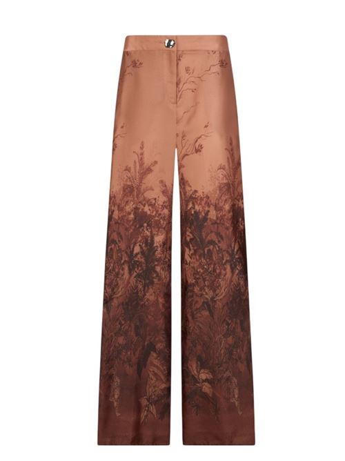 Pantaloni in twill stampato Liu Jo | CA6335TS01A.P9555